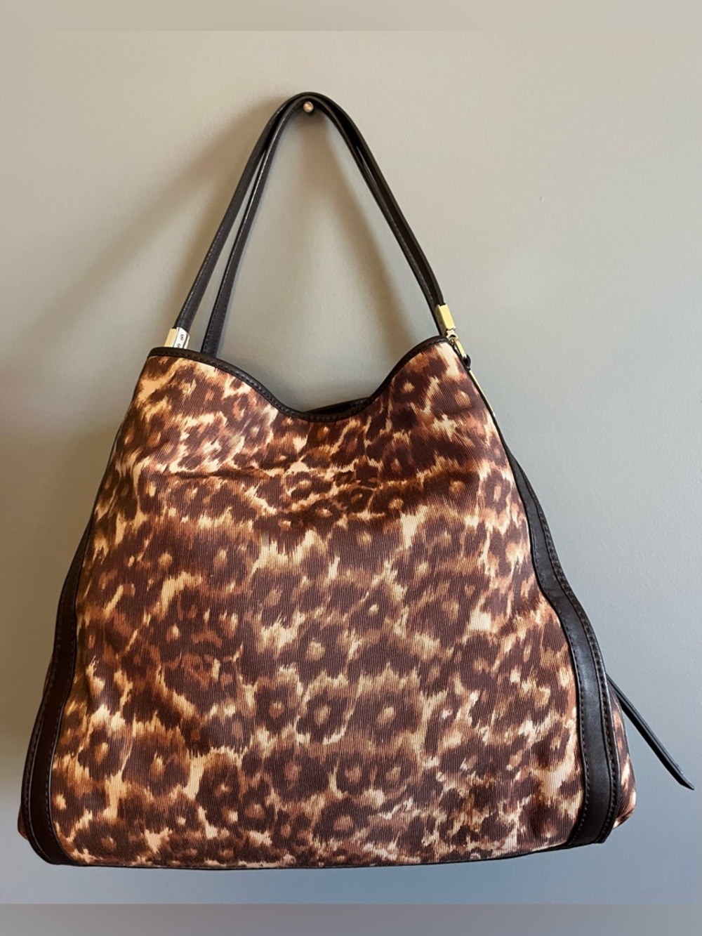 Coach Leopard Print Shoulder/Handbag-Excellent Condition! - Picture 2 of 16